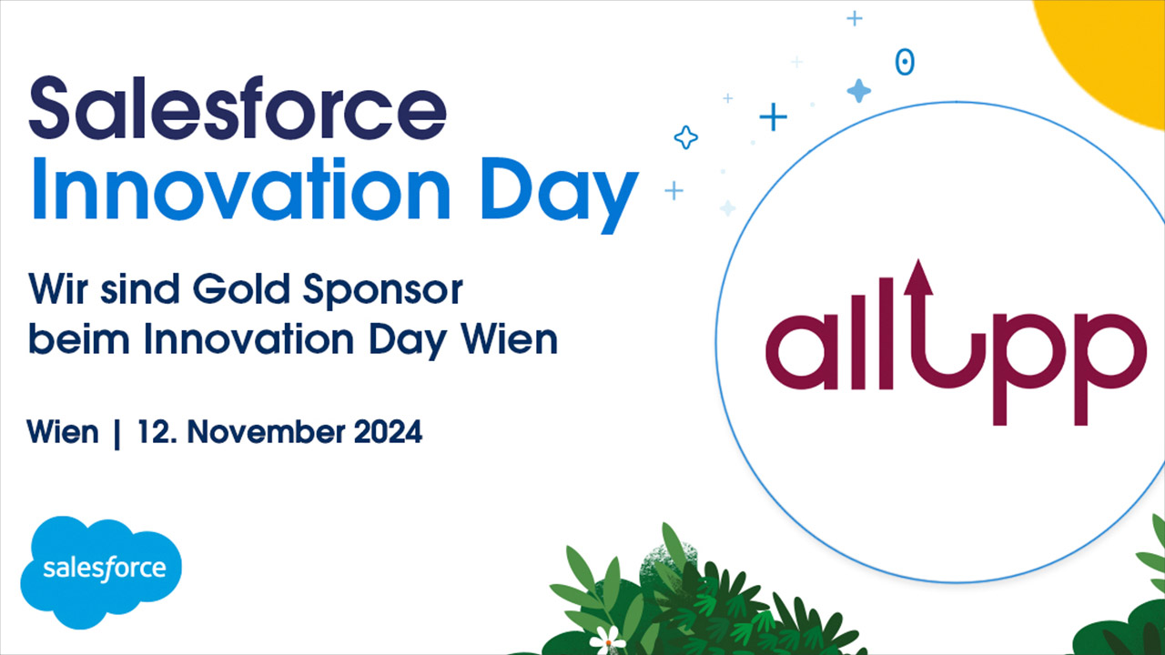 allUpp am Salesforce Innovation Day 2024 in Wien